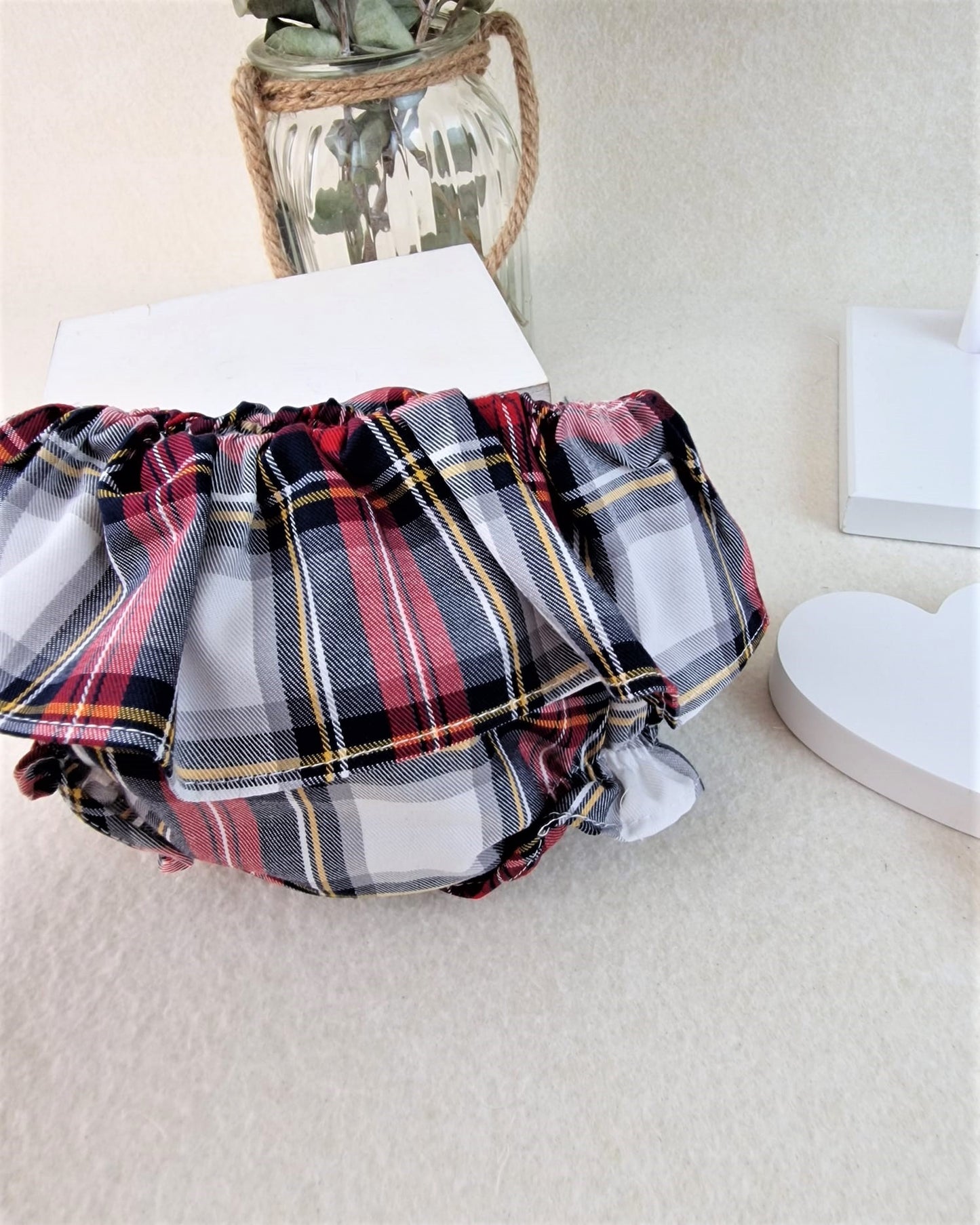 Conjunto baby tres piezas niña Scotland