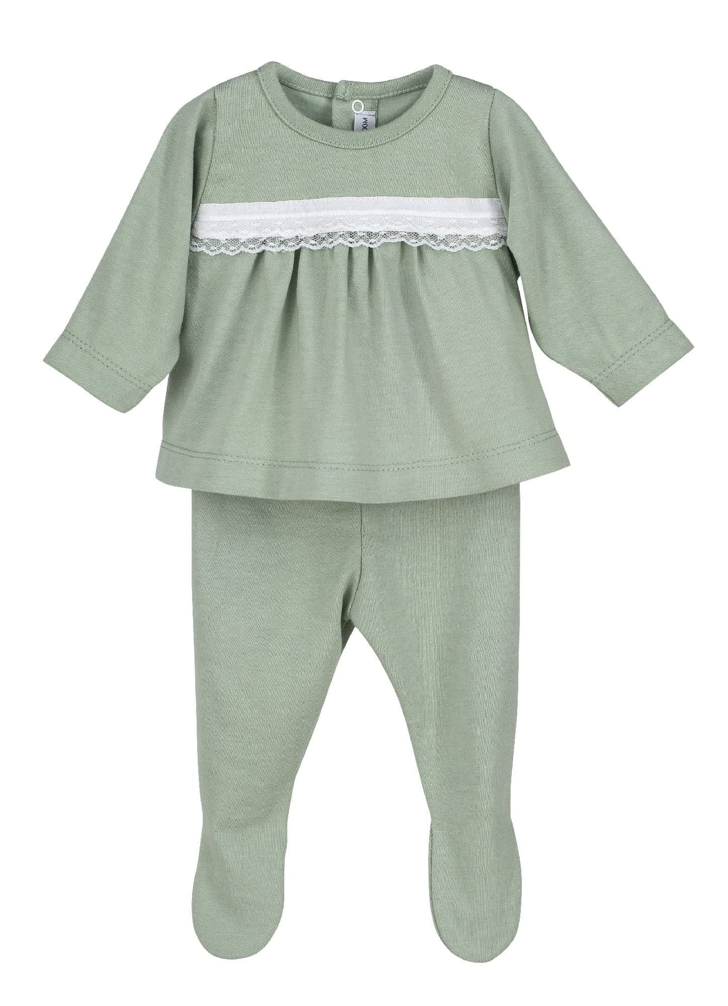 Conjunto con polaina Cumas CELESTE