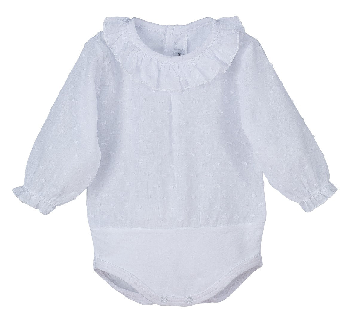 Body camisa plumeti manga larga -