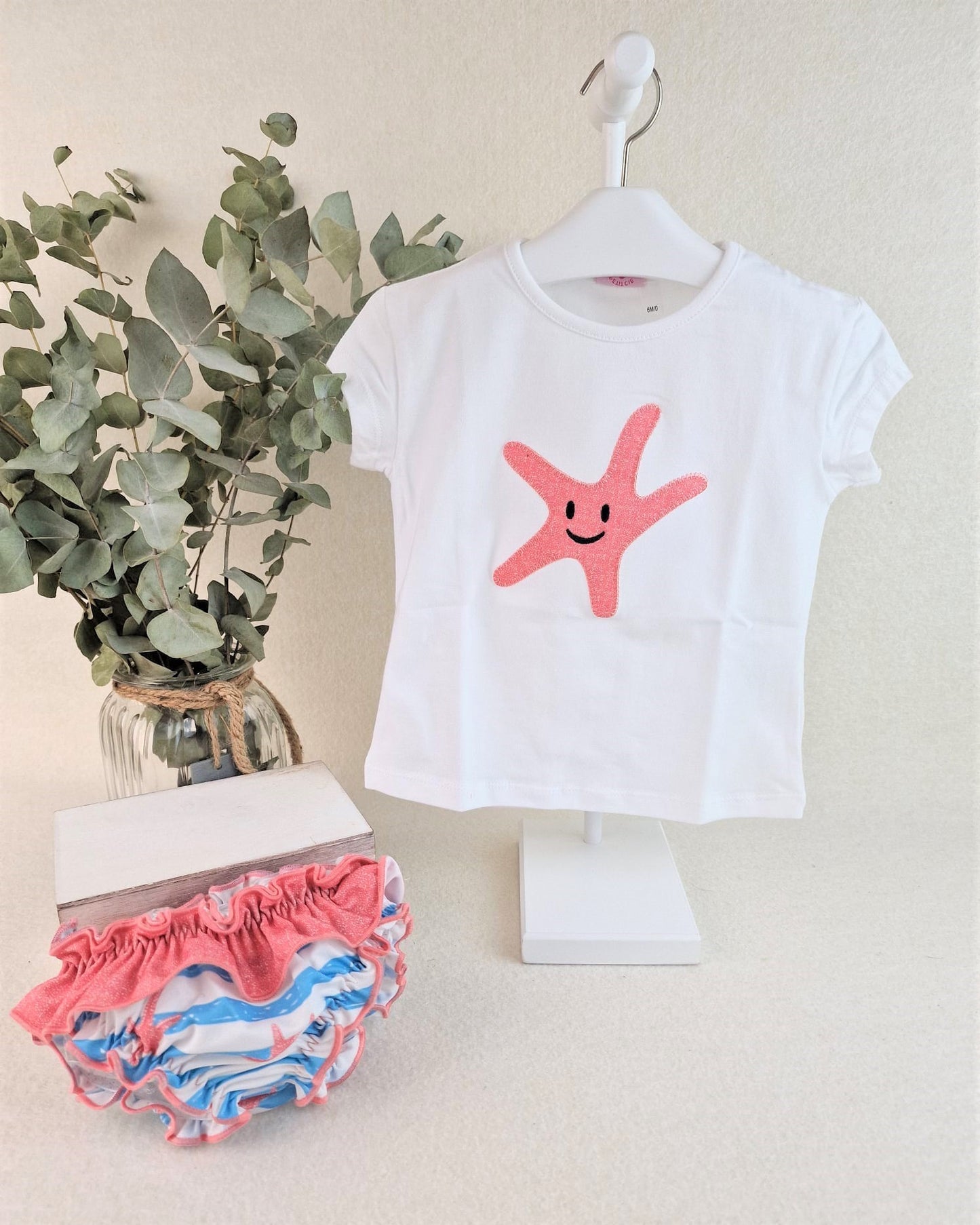 Conjunto de niña baño estrellita de mar