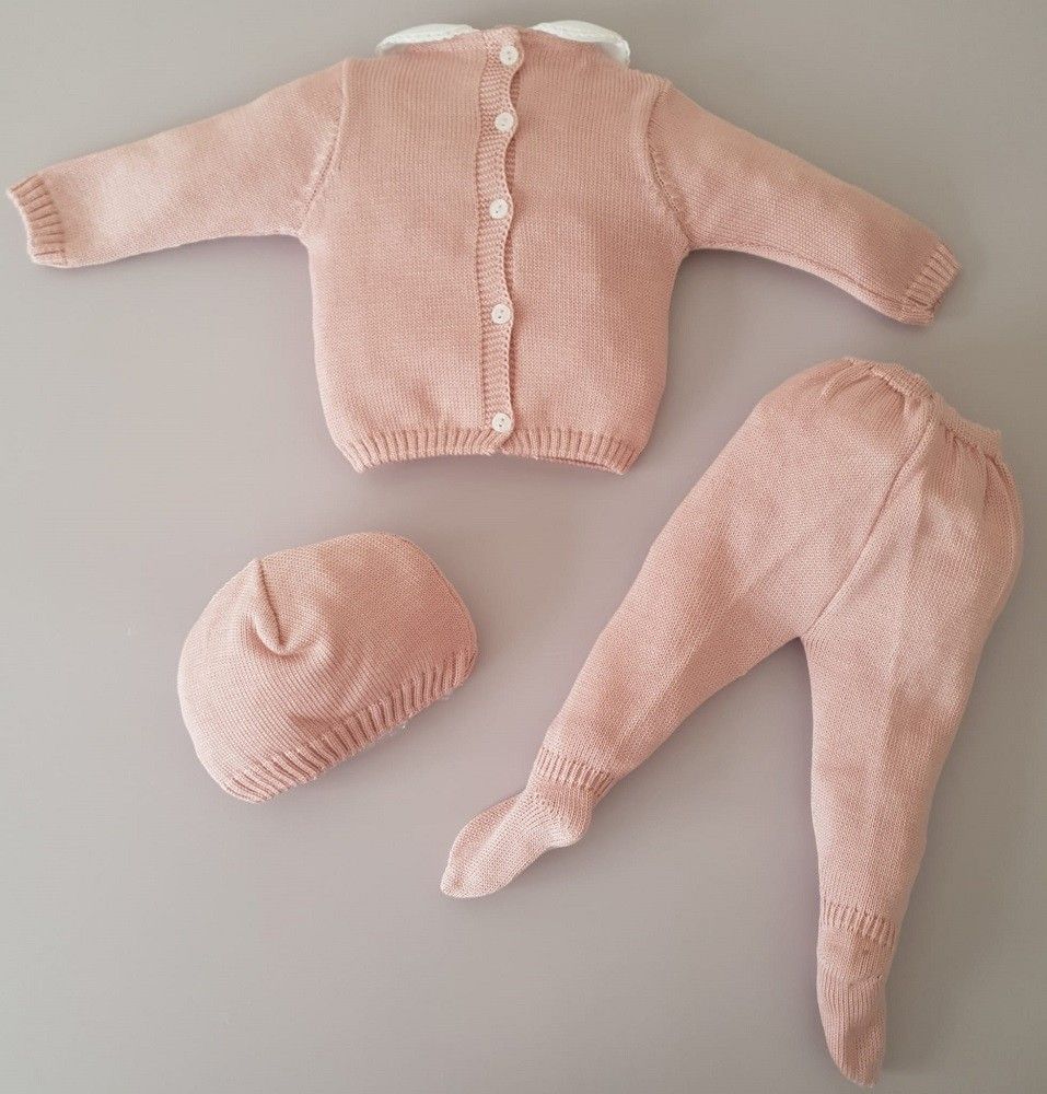 Conjunto con polaina bordado estrella