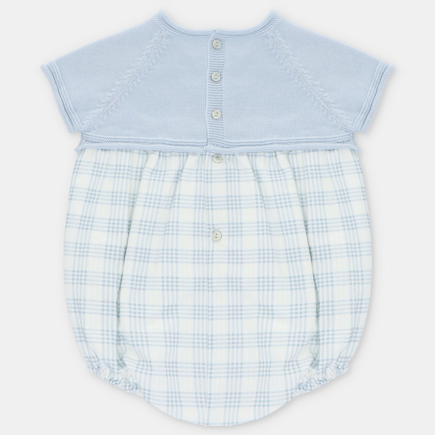 Pelele punto y tela Ottawa