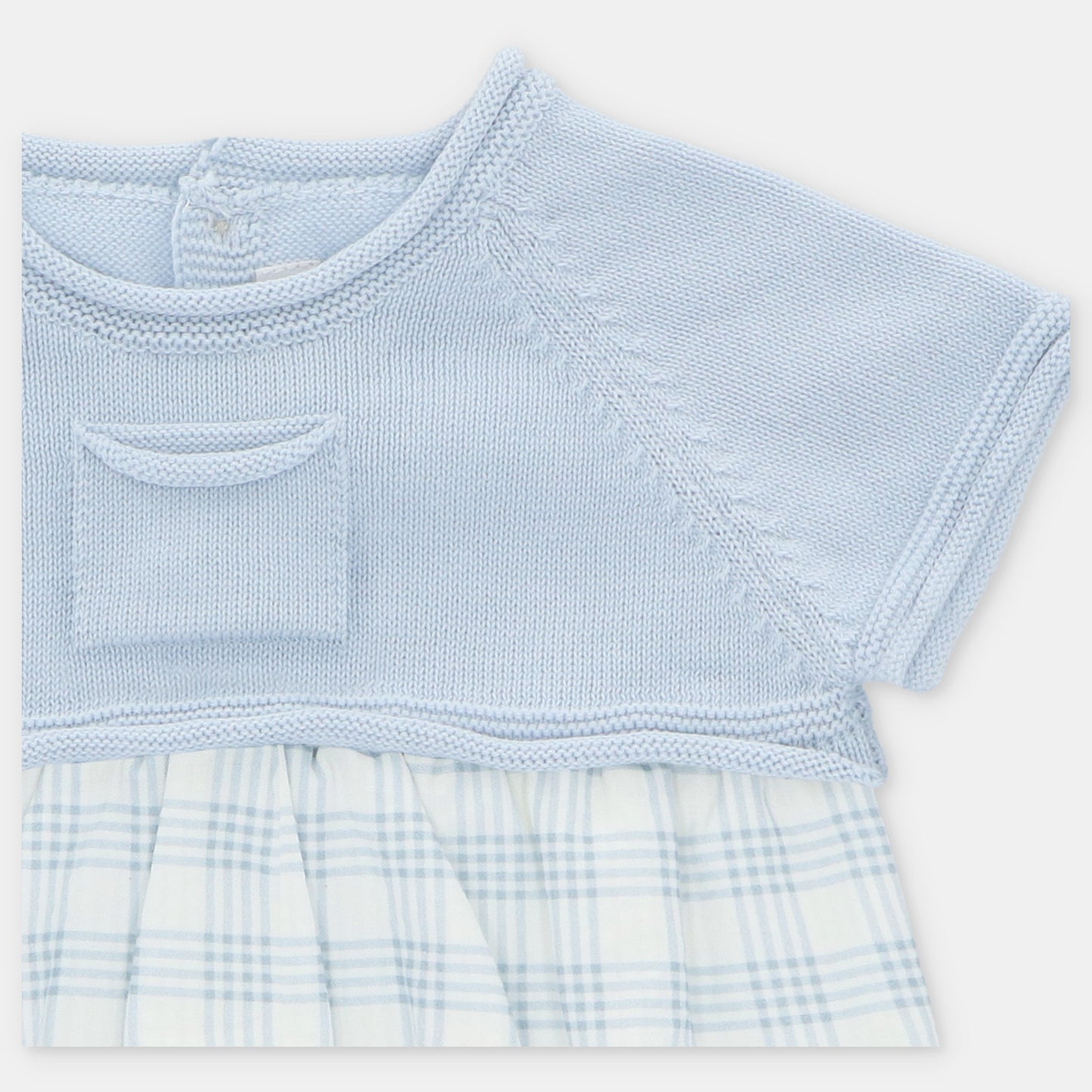 Pelele punto y tela Ottawa