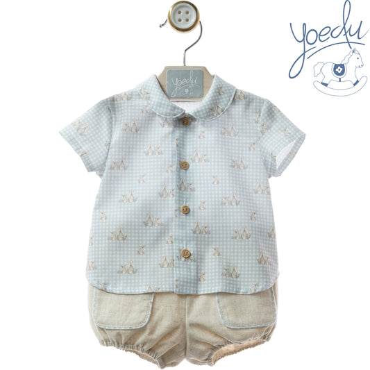 Conjunto de bebé familia Arcilla