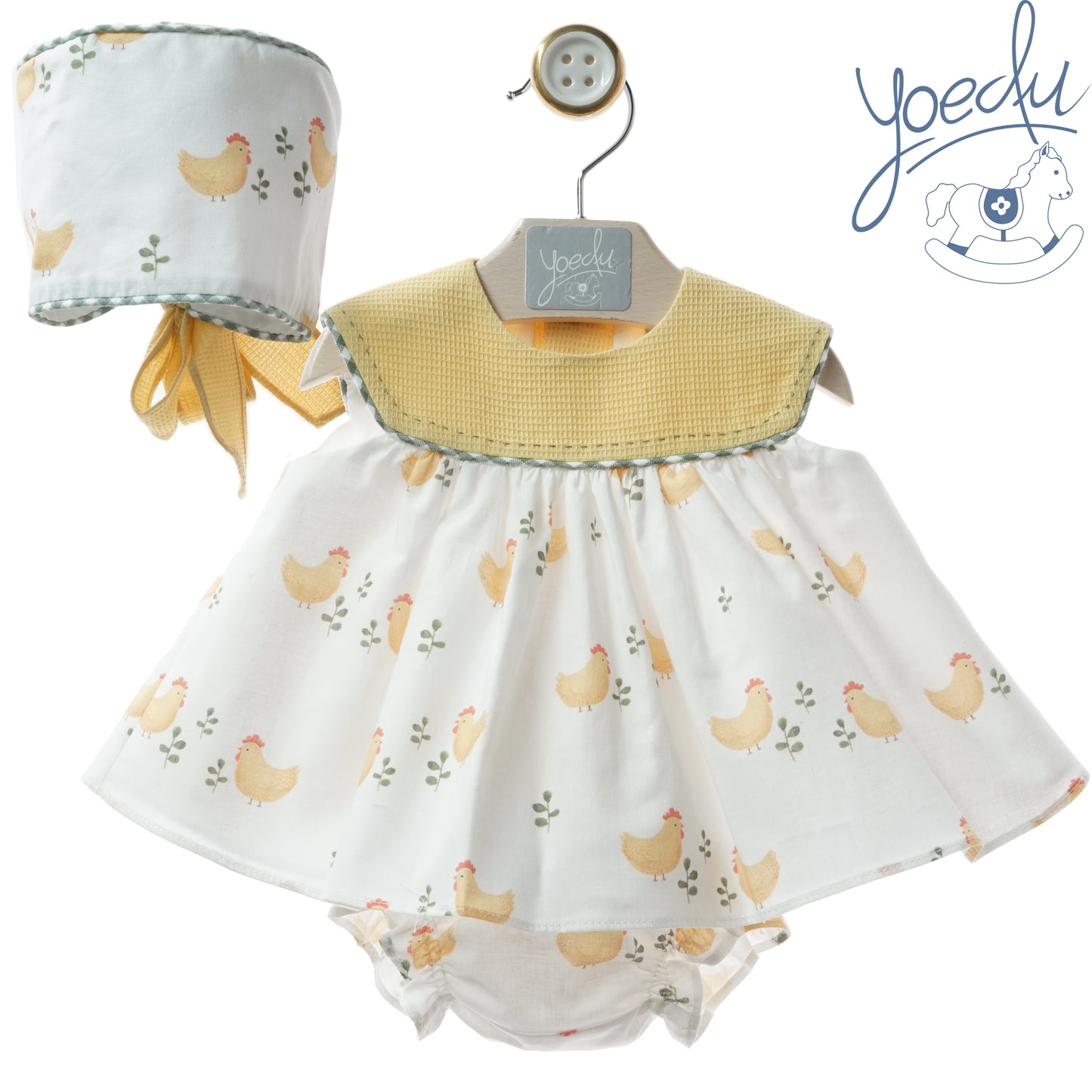 Jesusín de bebé con capota y braguita Ánfora