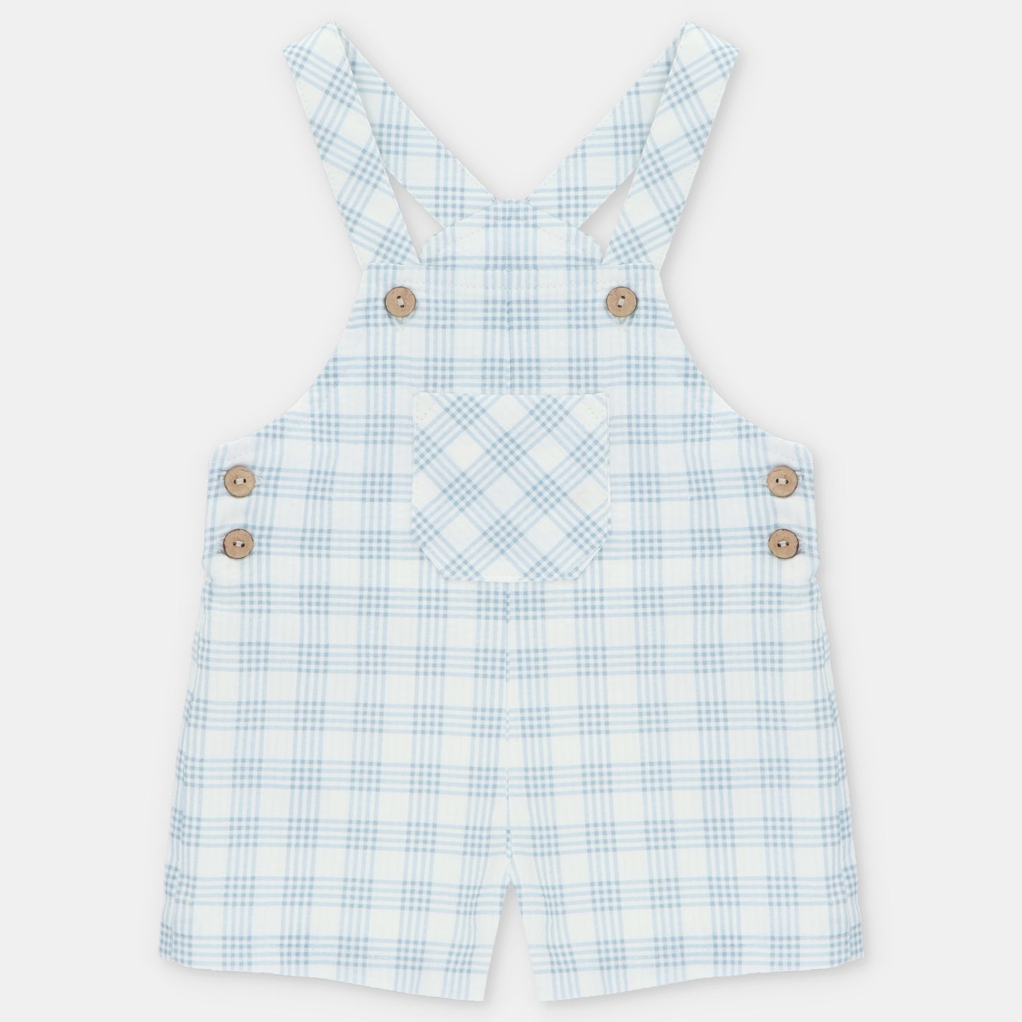 Peto tela cuadros niño Ottawa