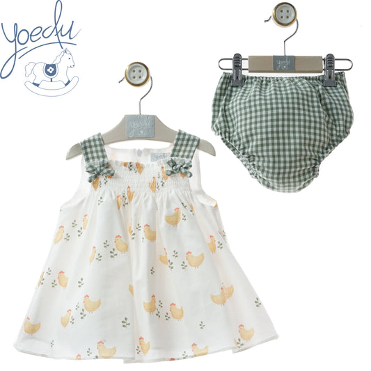 Vestido bebé con braguita Ánfora