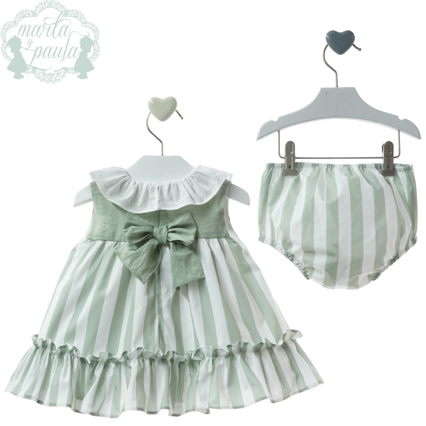 Vestido de bebé con braguita Minarai