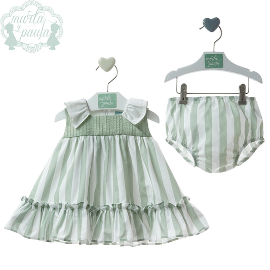 Vestido de bebé con braguita Minarai