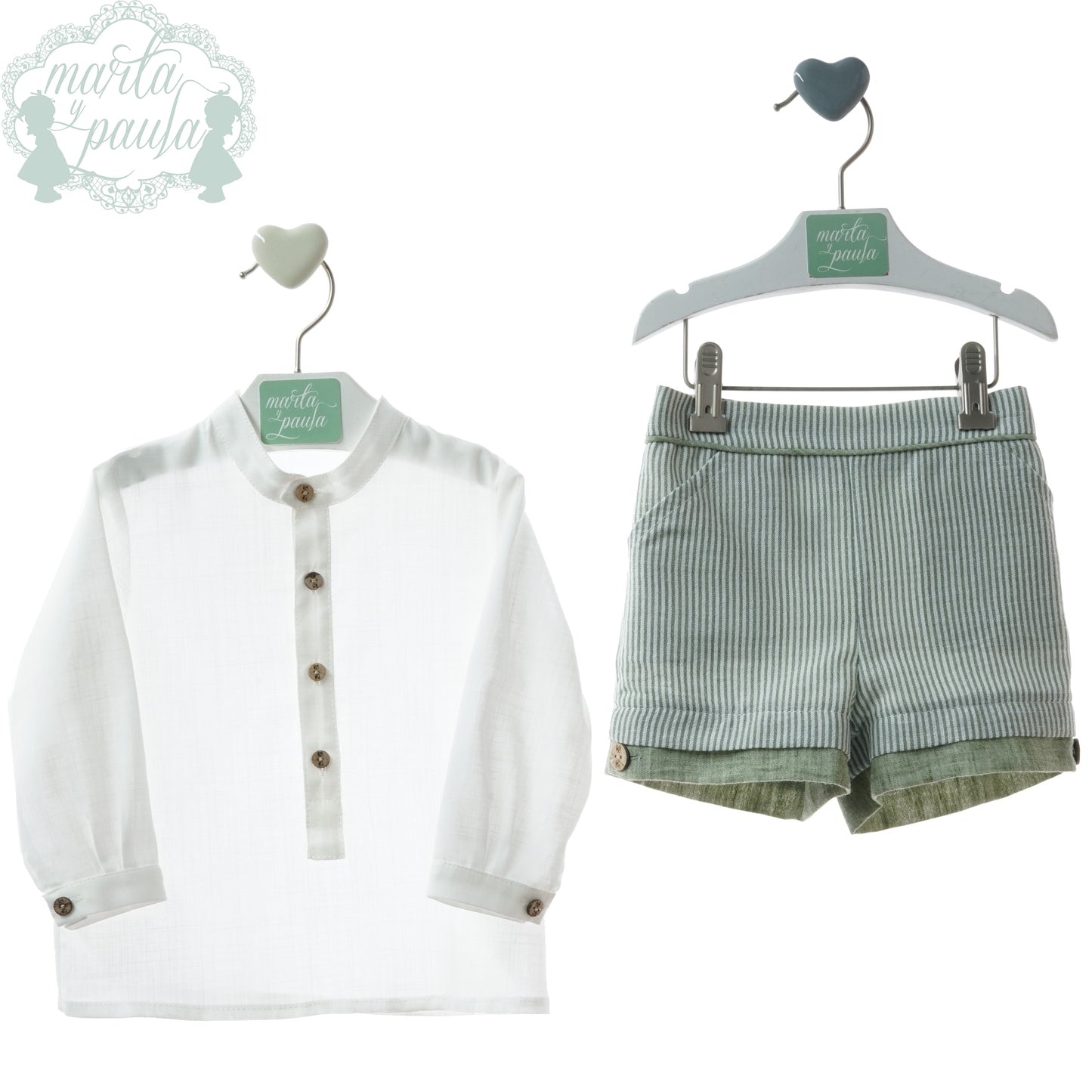 Conjunto bebé de manga larga Sakura