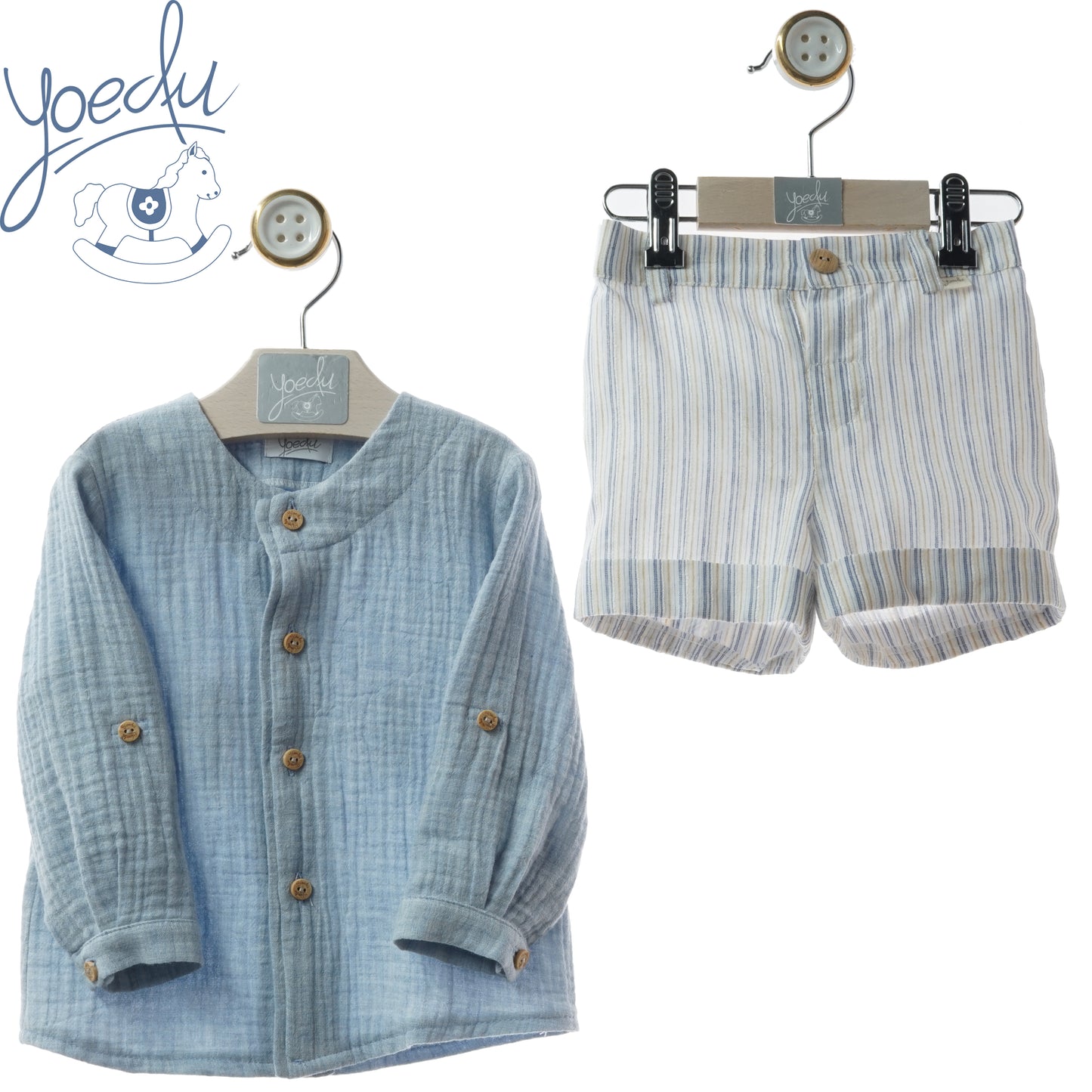 Conjunto bebé manga larga familia Decoración