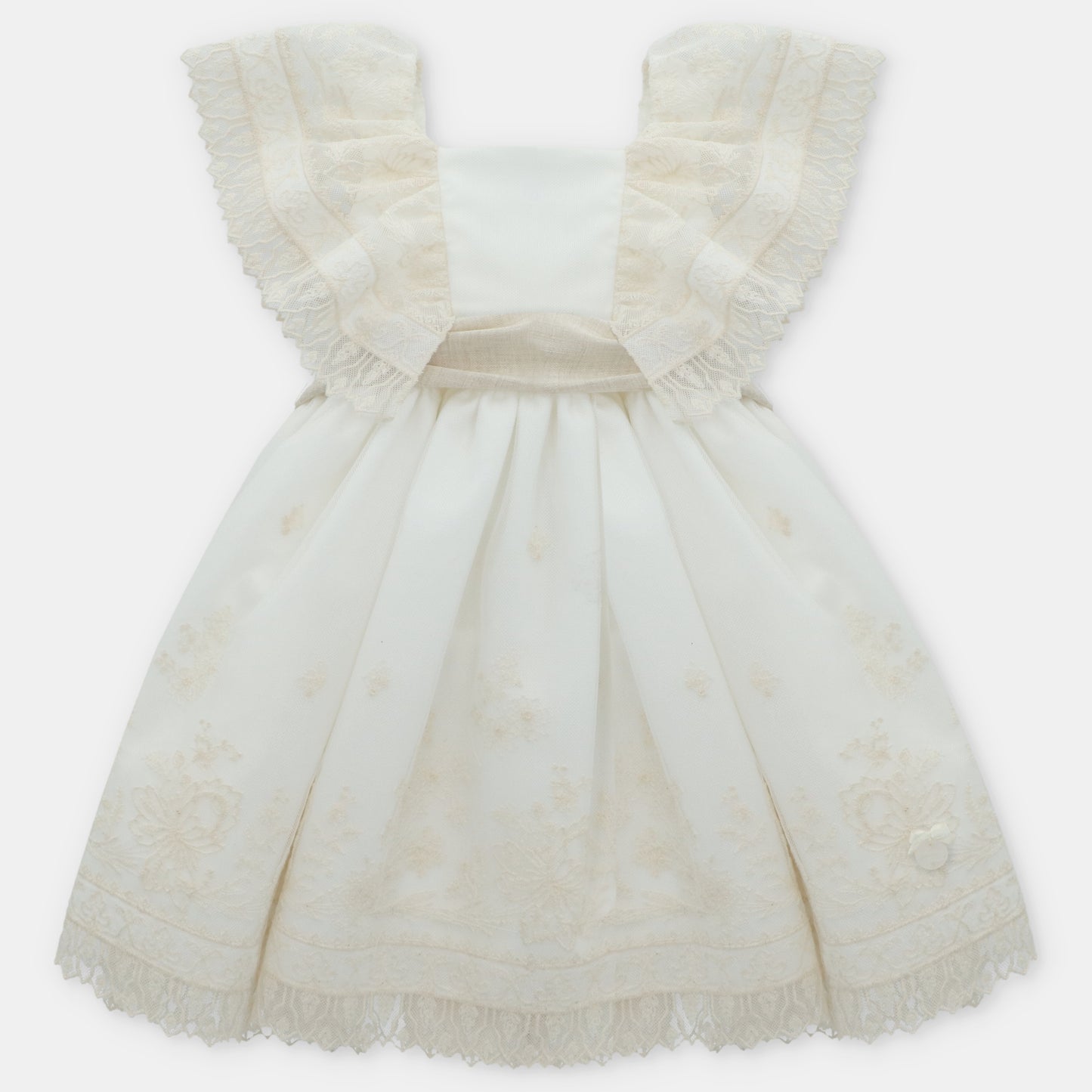 Vestido tela tul bordado Vancouver