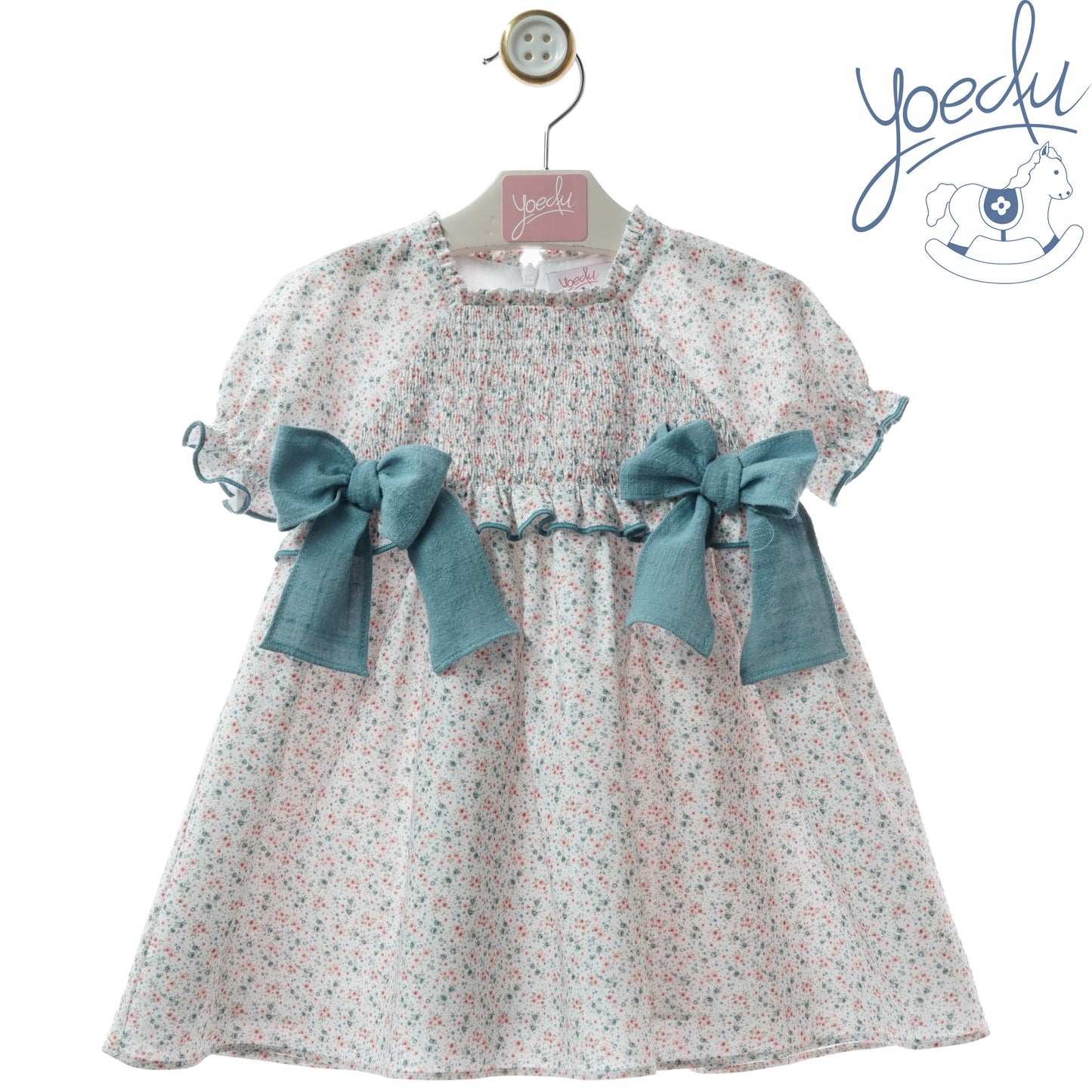 Vestido infantil Azulejo