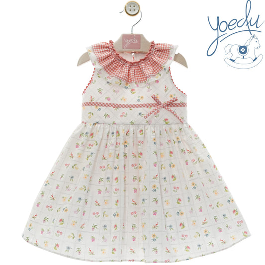 Vestido infantil Flor de lis