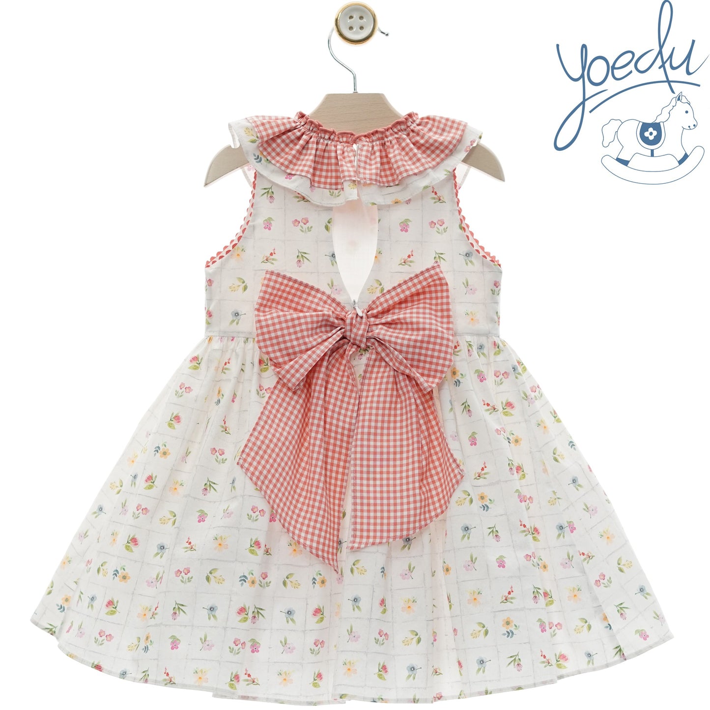 Vestido infantil Flor de lis