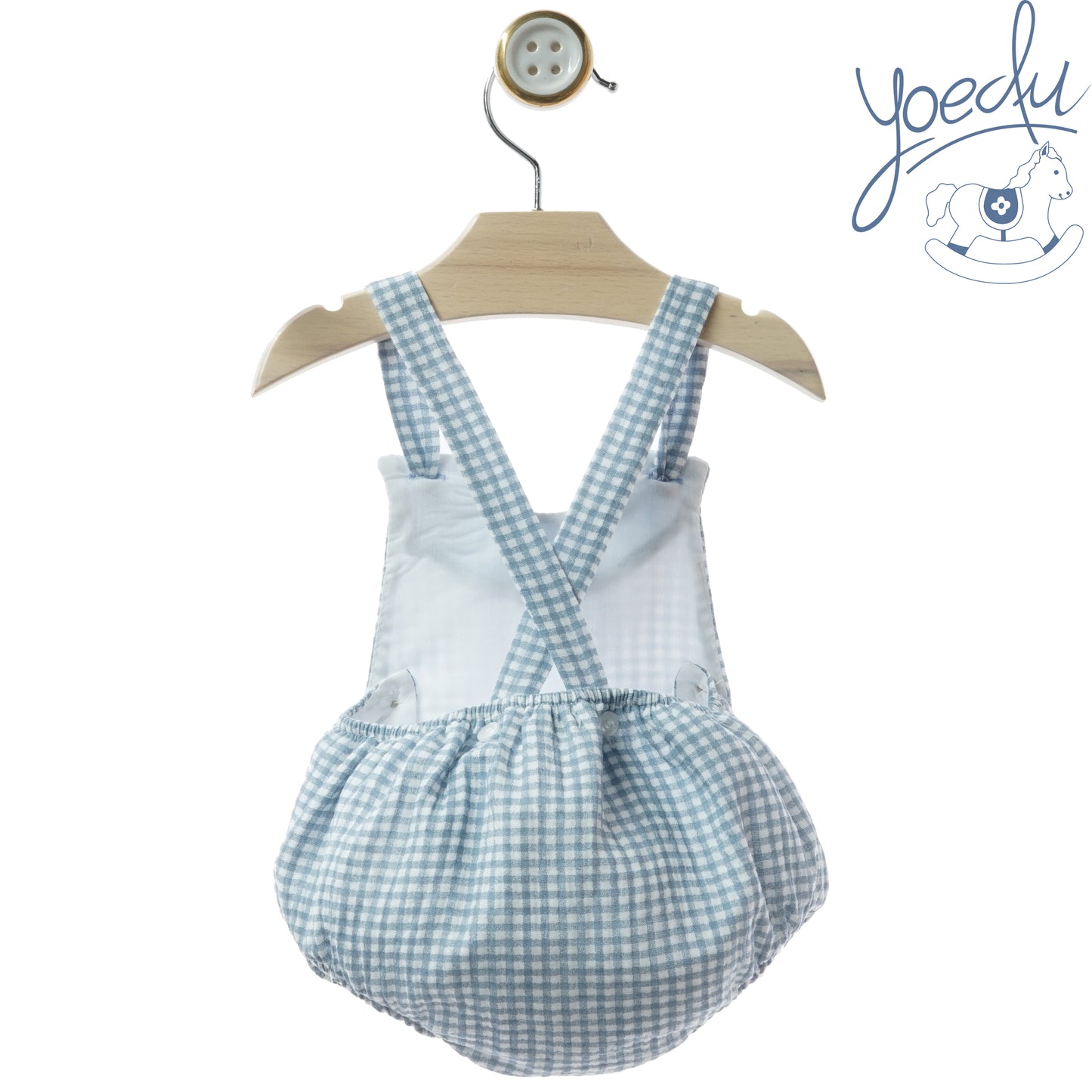 Peto azul con gorrito a juego Provenzal