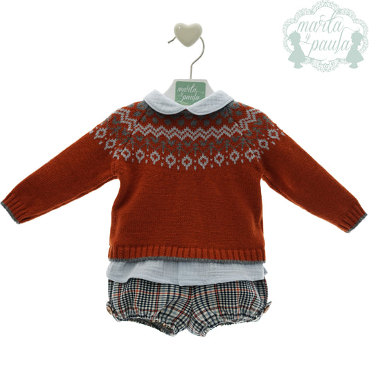 Conjunto bebé niño Familia Nicole