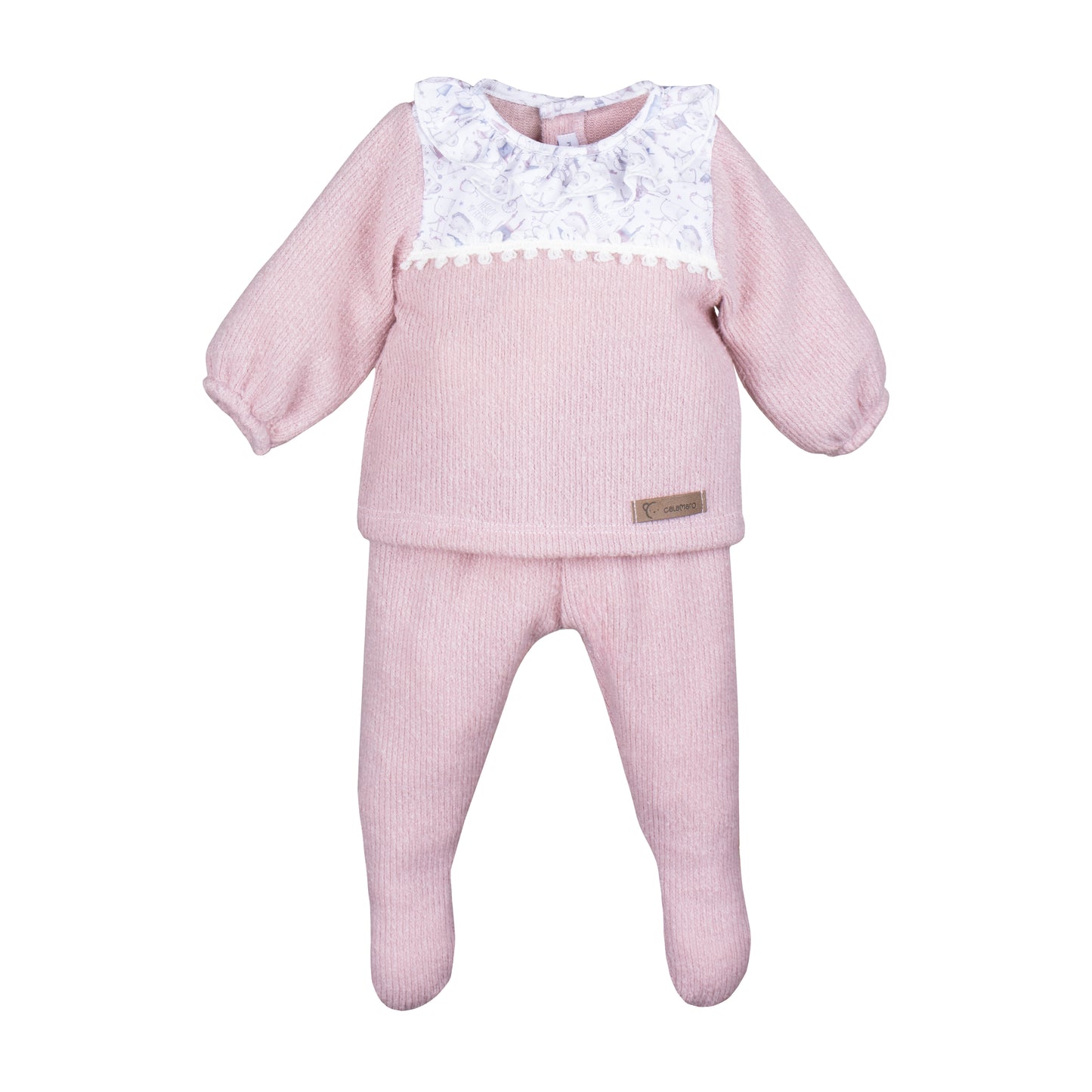 Conjunto polaina Navia rosa