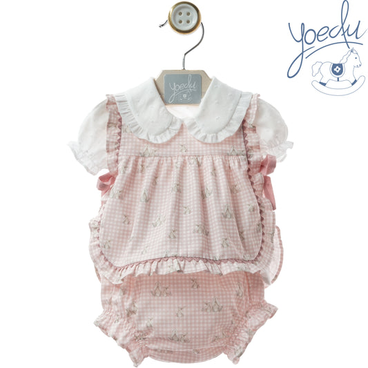 Conjunto ranita tres piezas arcilla