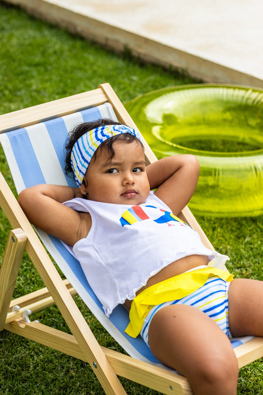 Conjunto niña baño Tucán