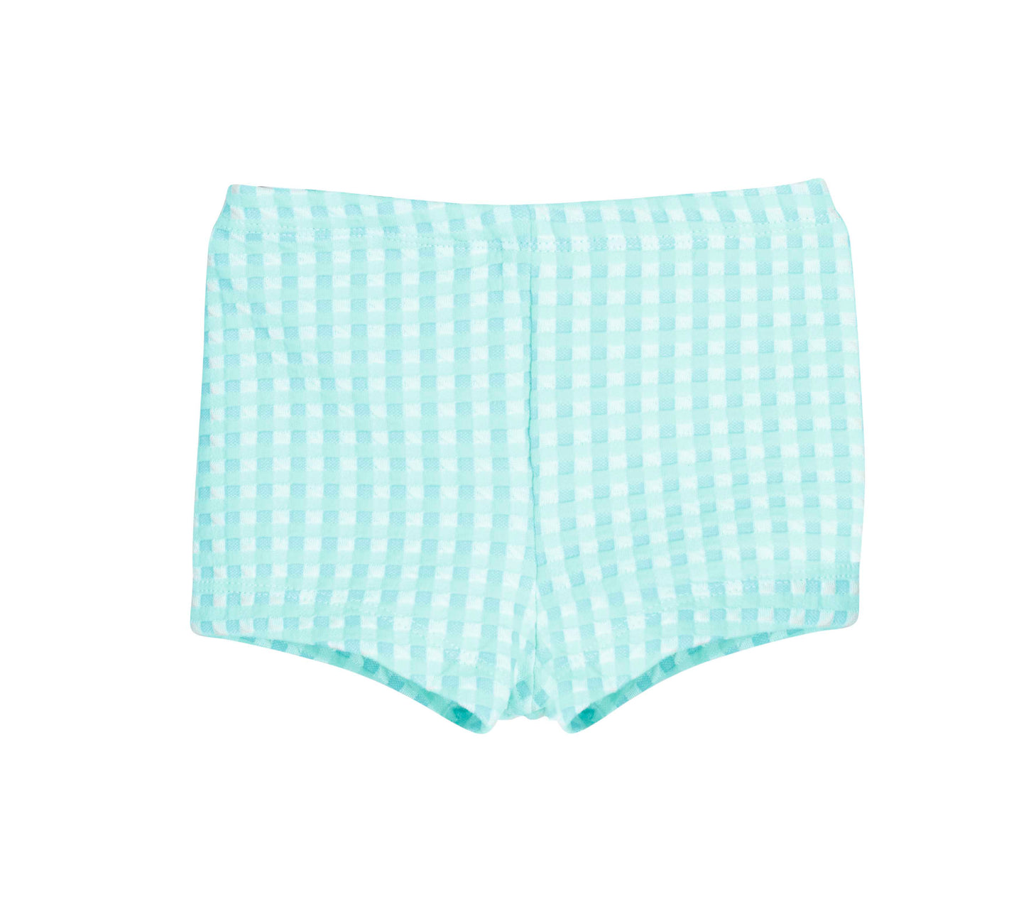 Conjunto baño niño Vichy turquesa