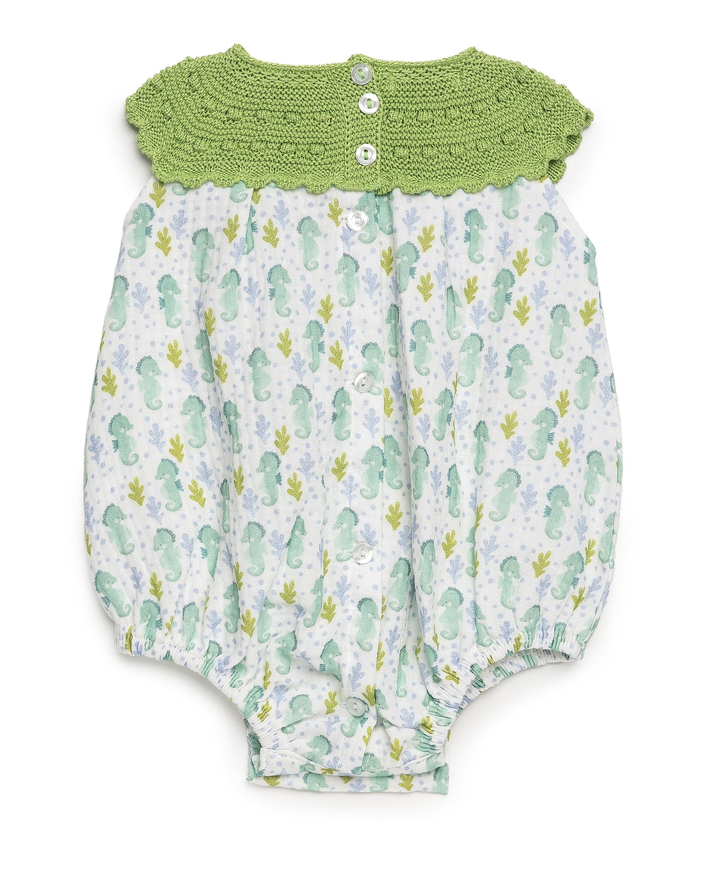 Pelele cuerpo de punto caballitos  de mar