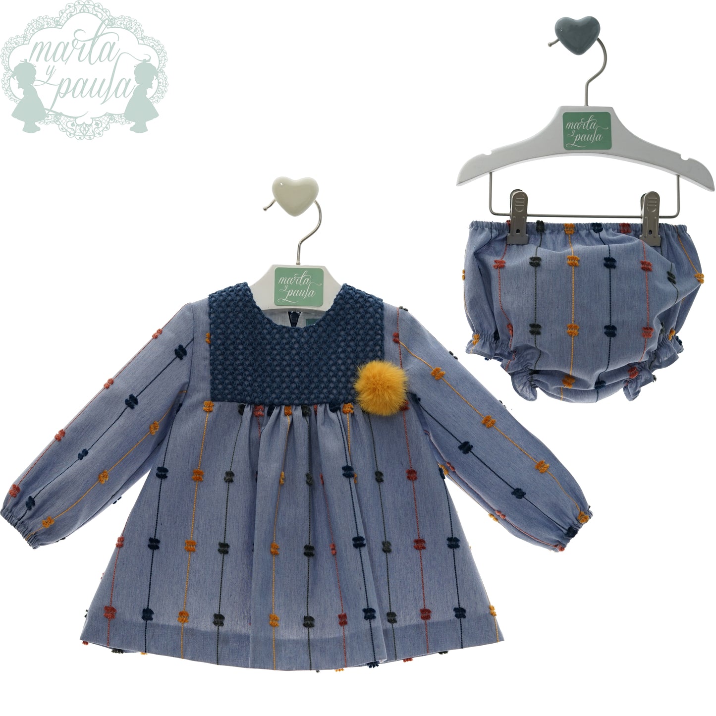 Vestido bebé con braguita Familia Judy