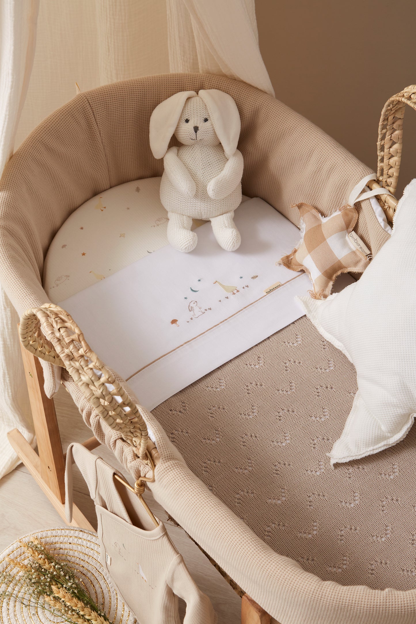 Vestidura capazo 40x80 - Happy Forest toquilla