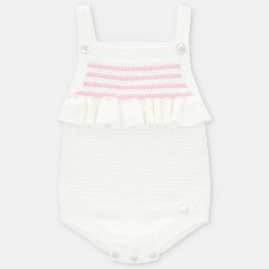 Peto punto rayas volante niña surrey