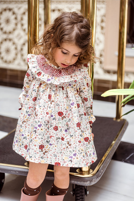 Vestido bebé con braguita Familia Greta