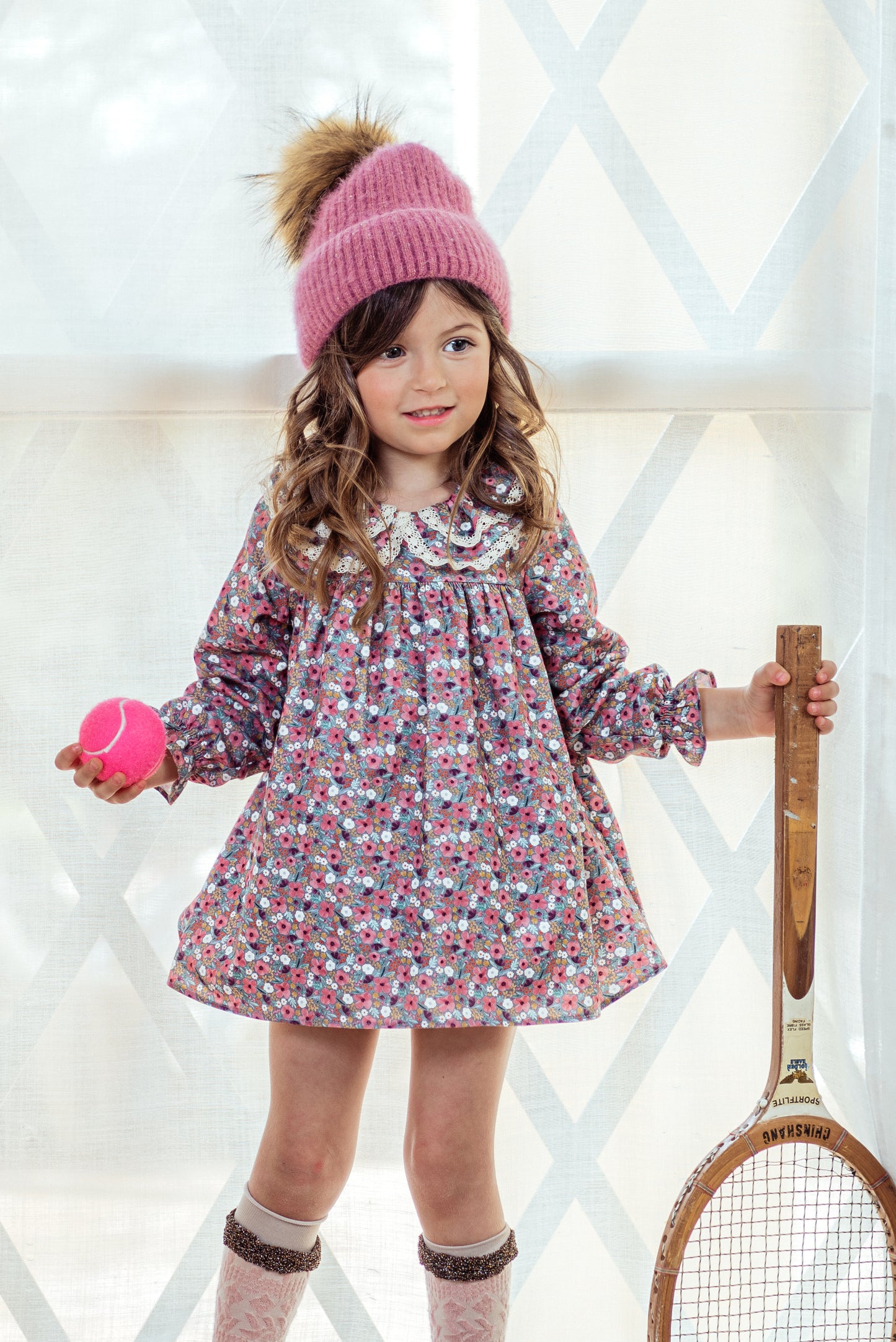Vestido bebé con braguita Cachemira