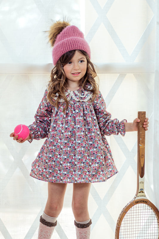 Vestido bebé con braguita Cachemira