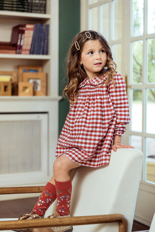Vestido bebé con braguita Familia Cretona