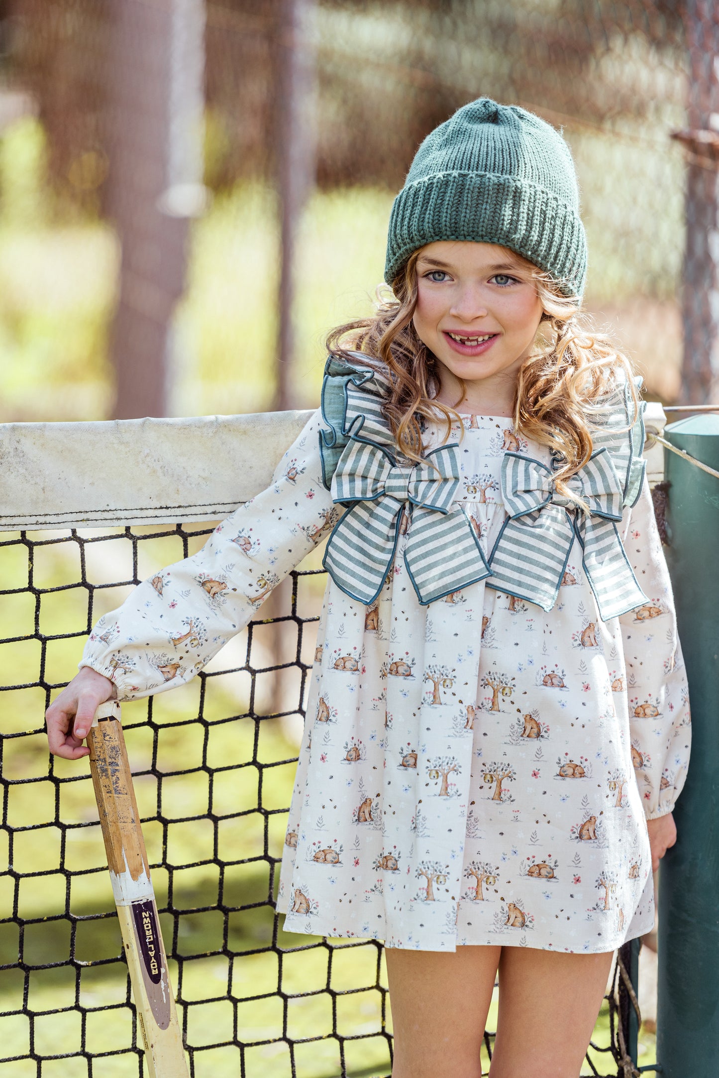 Vestido infantil Familia Angora