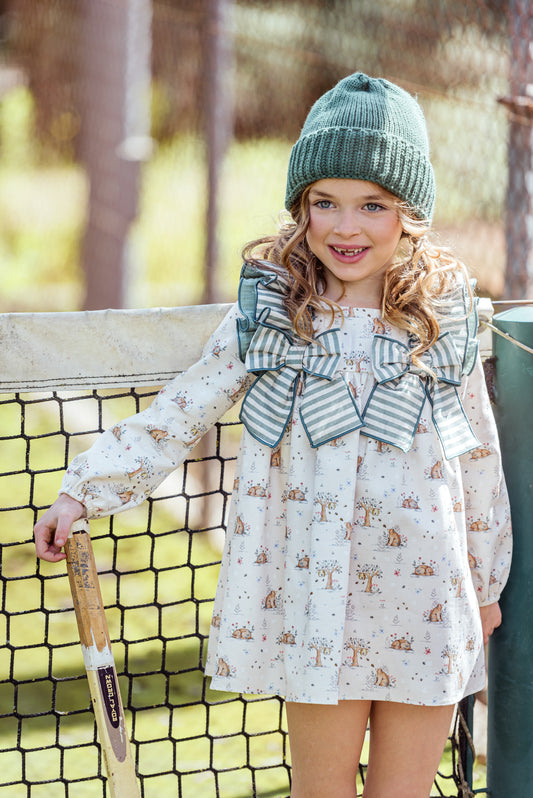 Vestido infantil Familia Angora