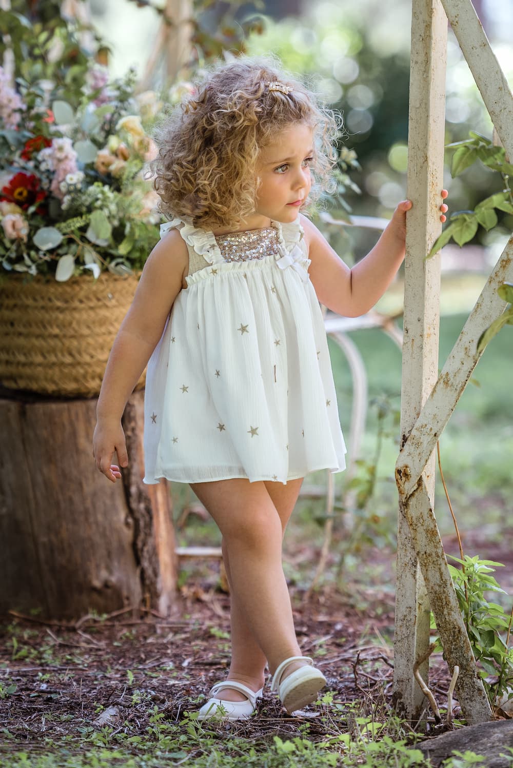 Vestido de bebé con pololo  Cibeles