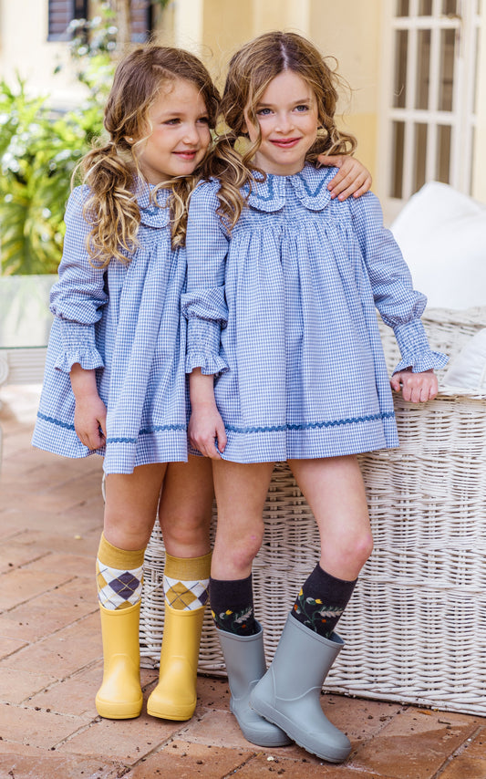 Vestido infantil Familia Seda