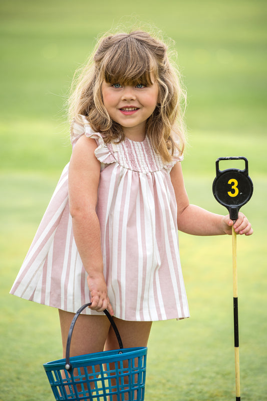 Vestido bebé con braguita Porcelana