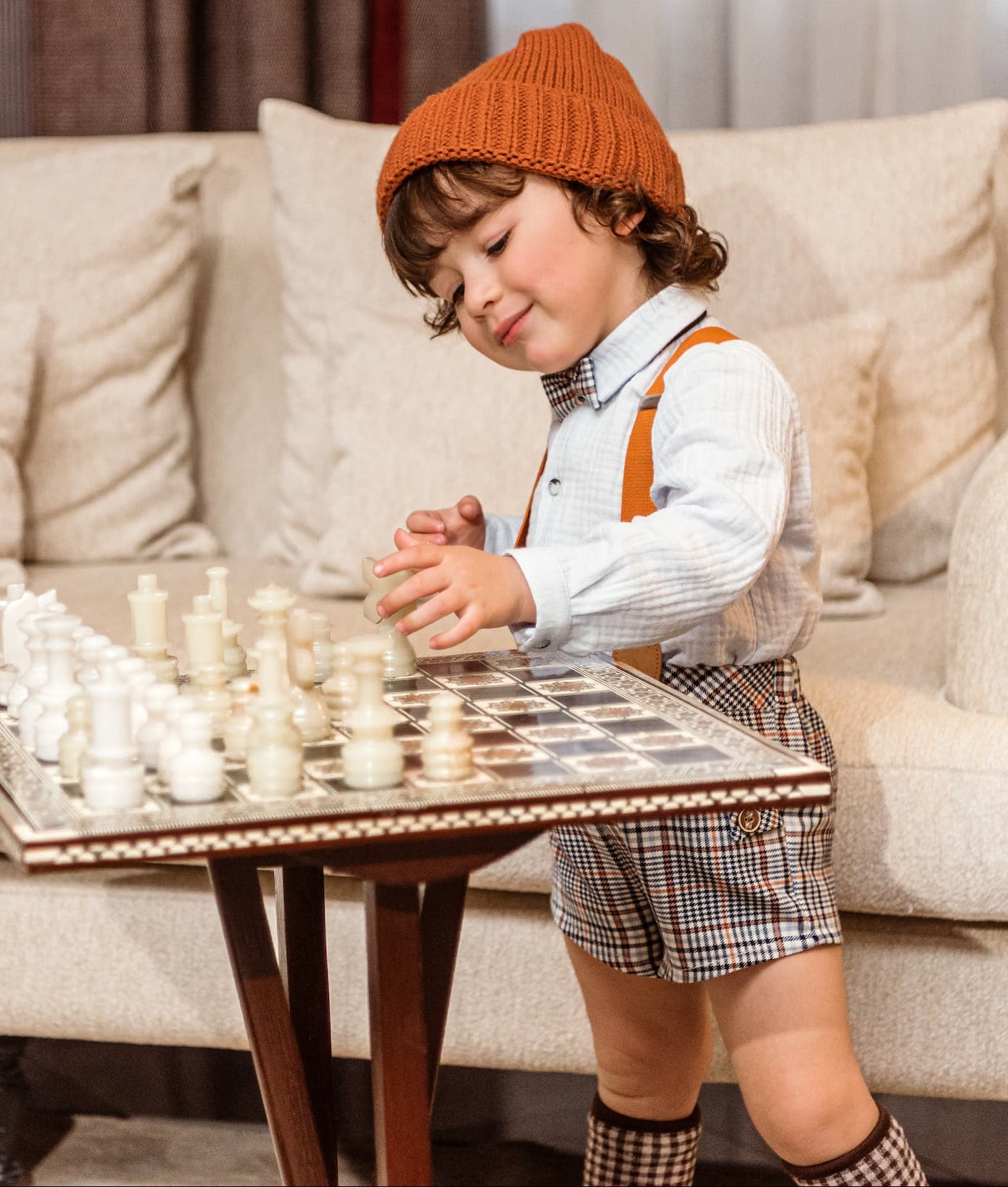 Conjunto bebé con tirantes Nicole