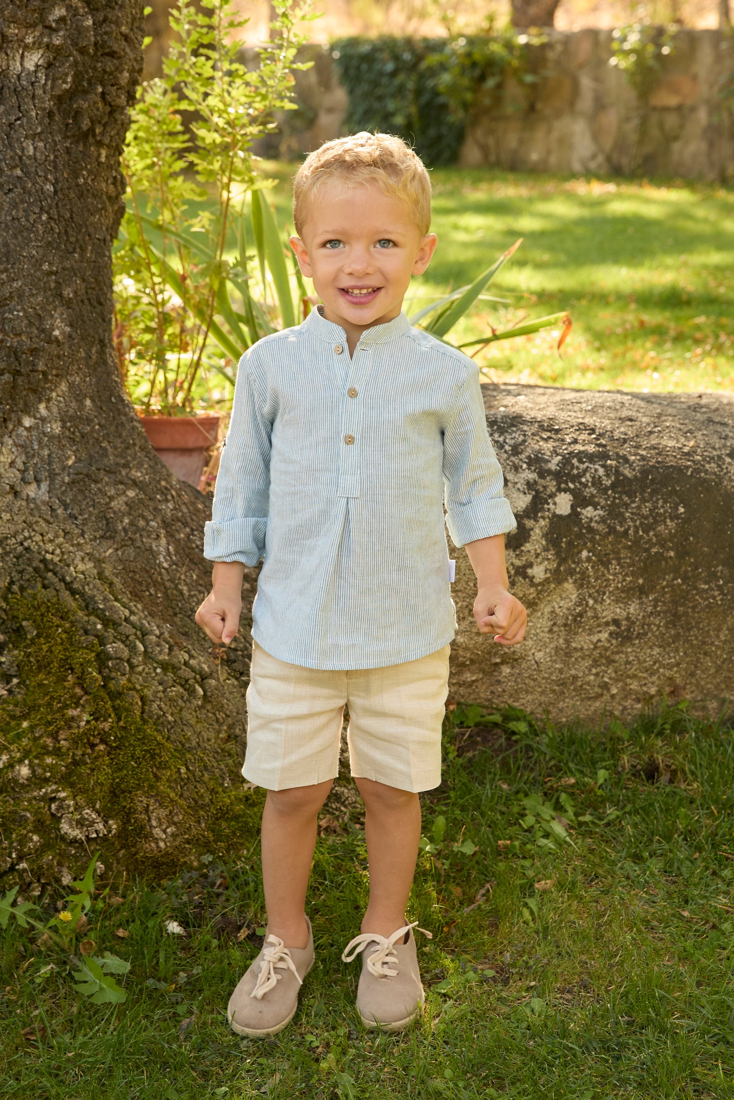 Conjunto de tela niño Milton