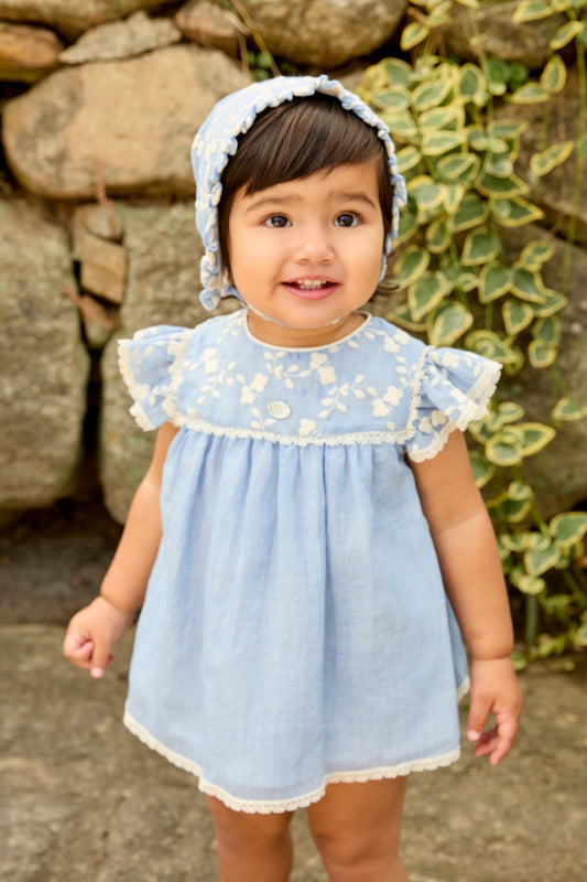 Conjunto tela niña Surrey (no incluye capota)