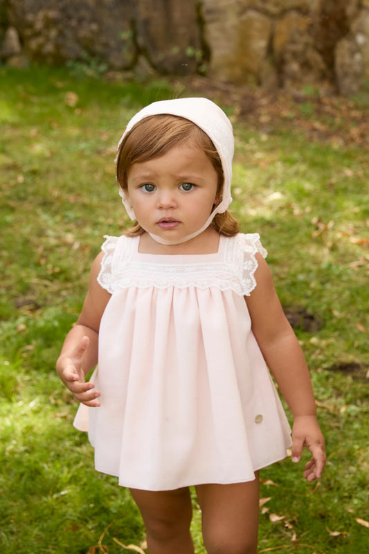 Conjunto tela niña Calgary (no incluye capota)