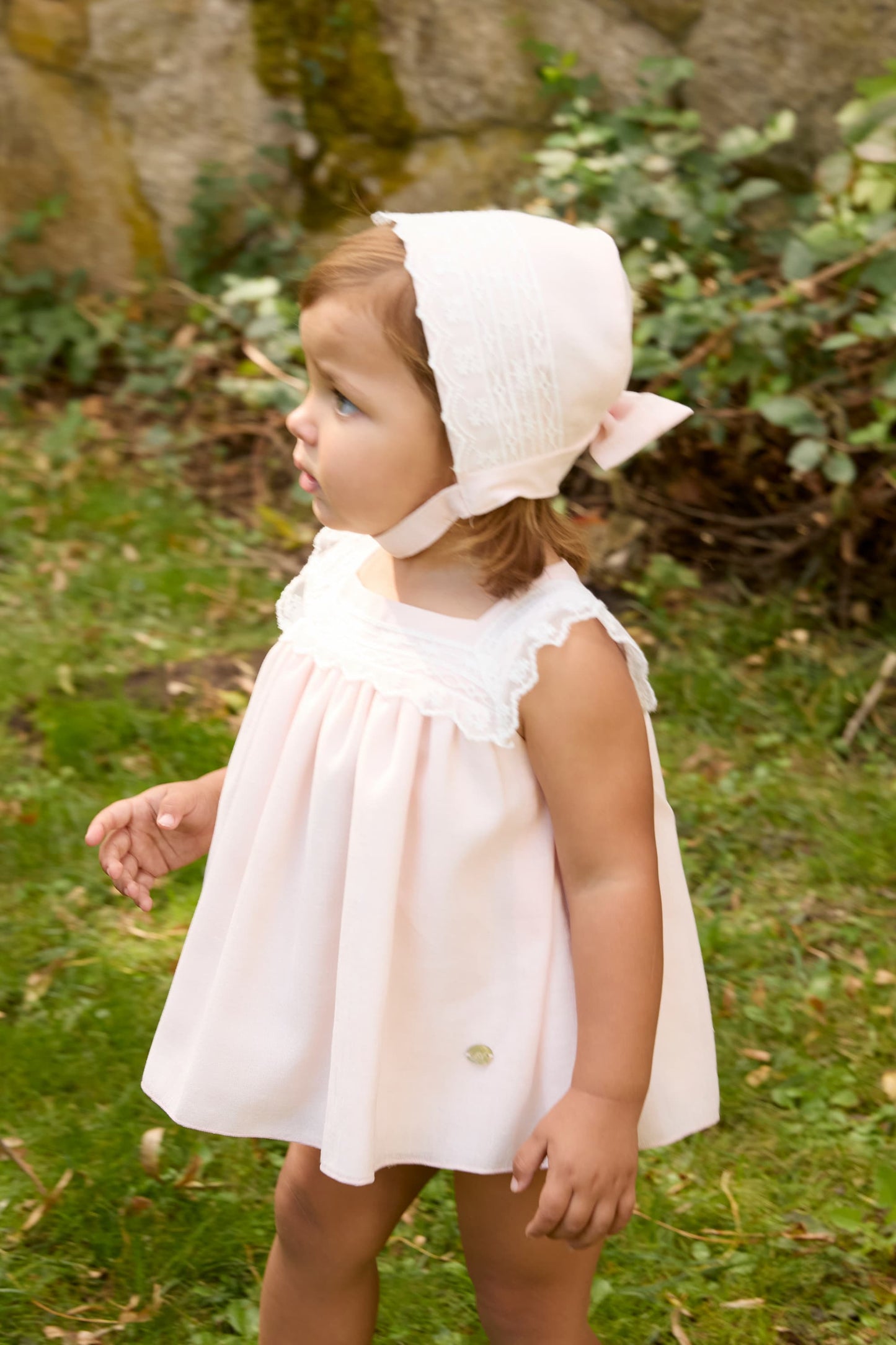 Conjunto tela niña Calgary (no incluye capota)