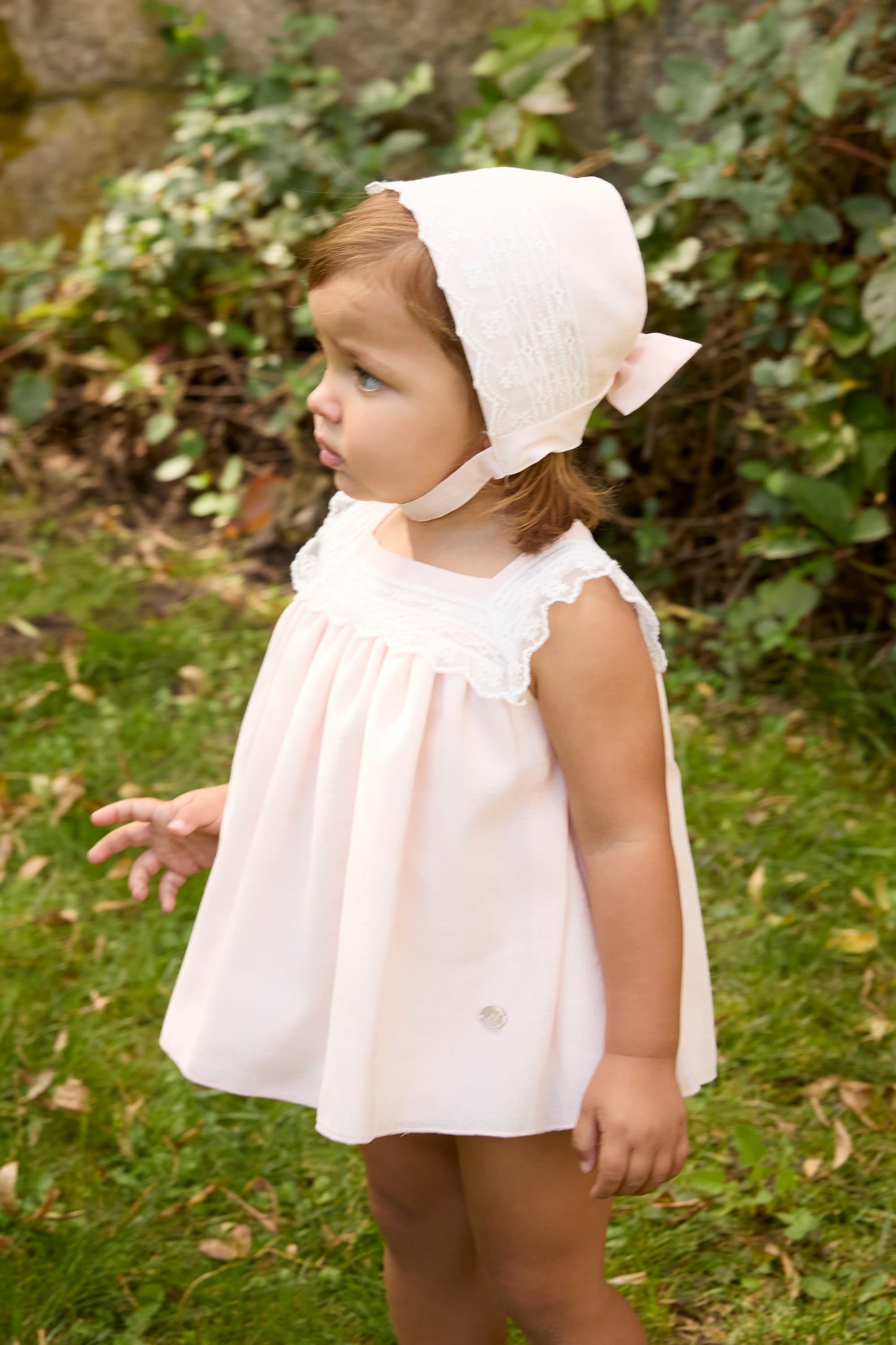 Conjunto tela niña Calgary (no incluye capota)