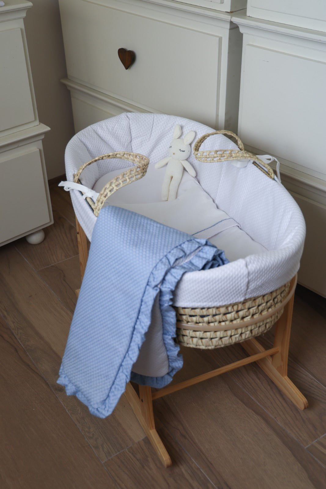 Moisés bebé reversible - Blue chic
