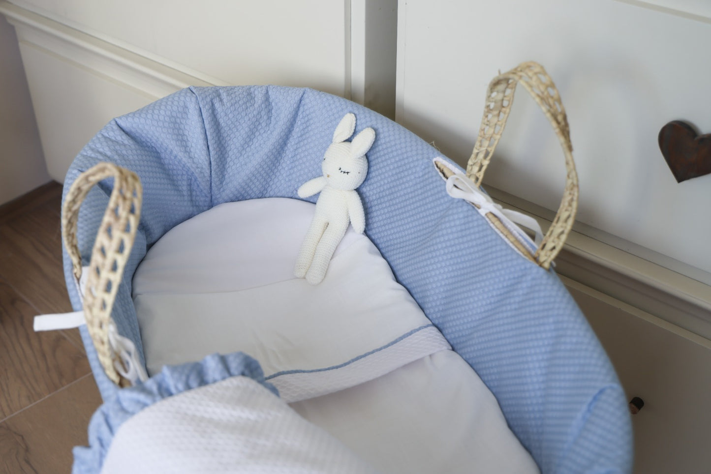 Moisés bebé reversible - Blue chic