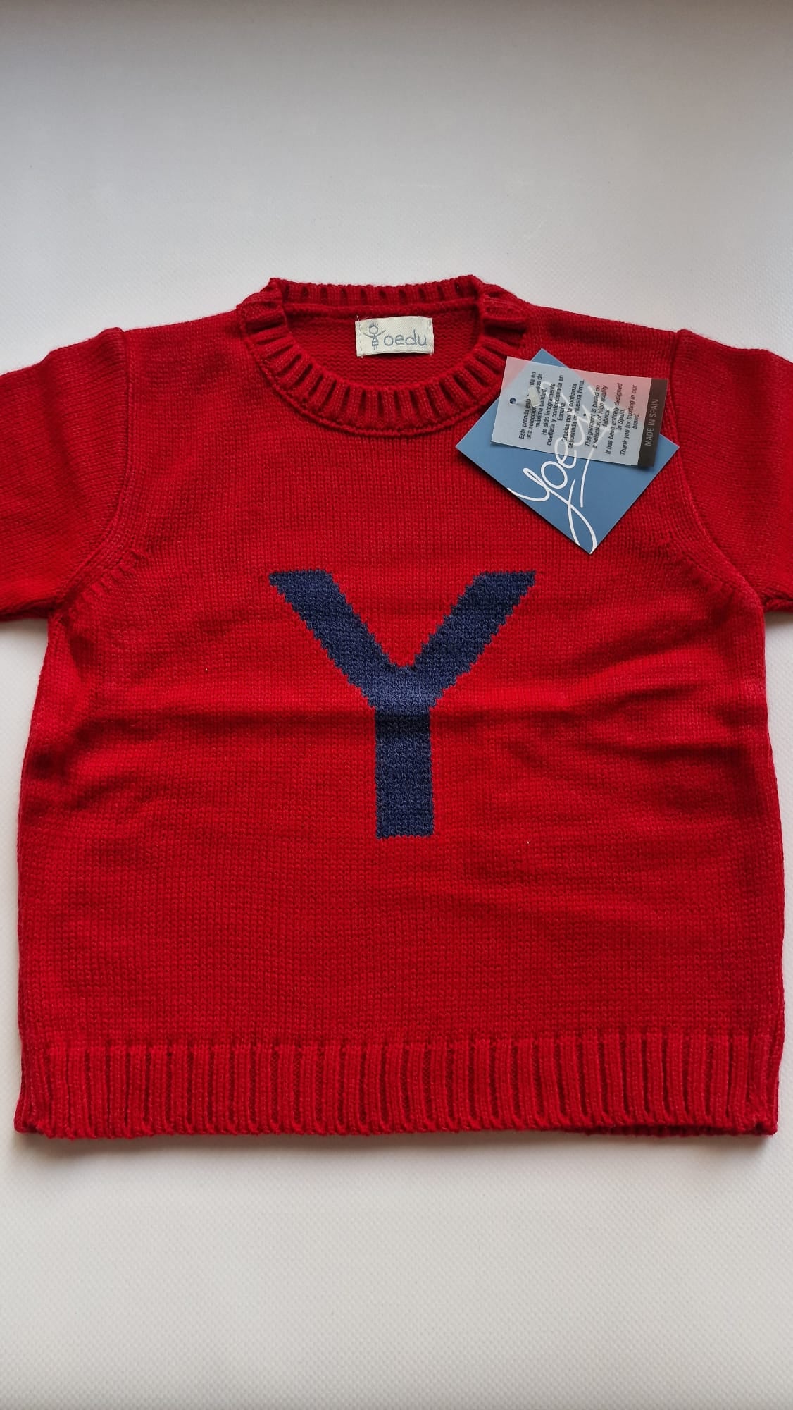 Jersey infantil "Y"