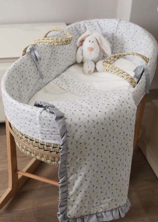 Moisés bebé reversible - Camilia gris