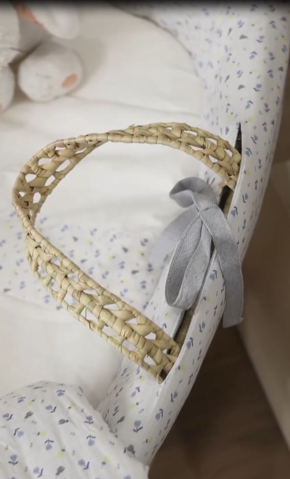 Moisés bebé reversible - Camilia gris