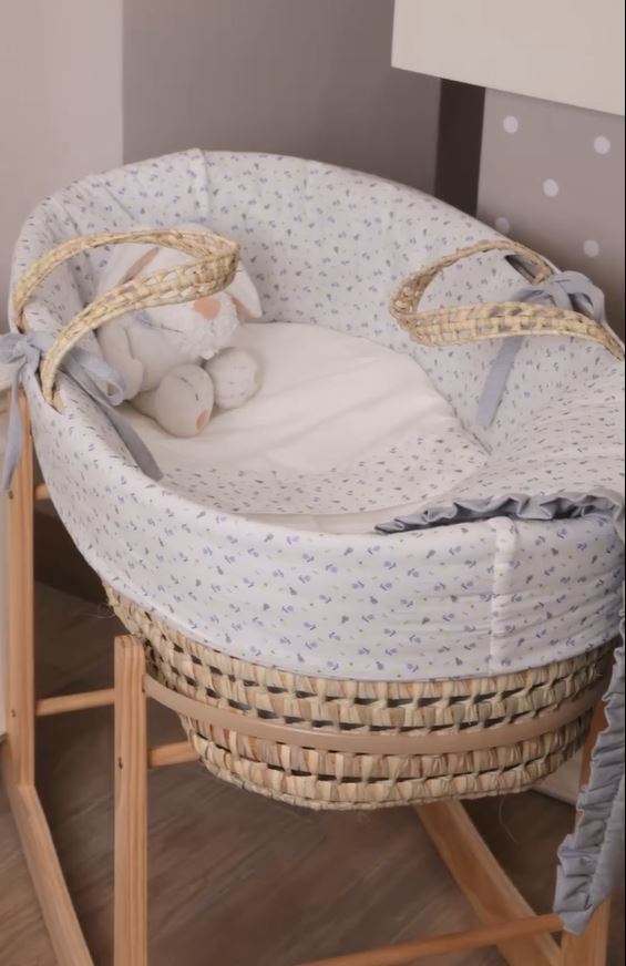 Moisés bebé reversible - Camilia gris